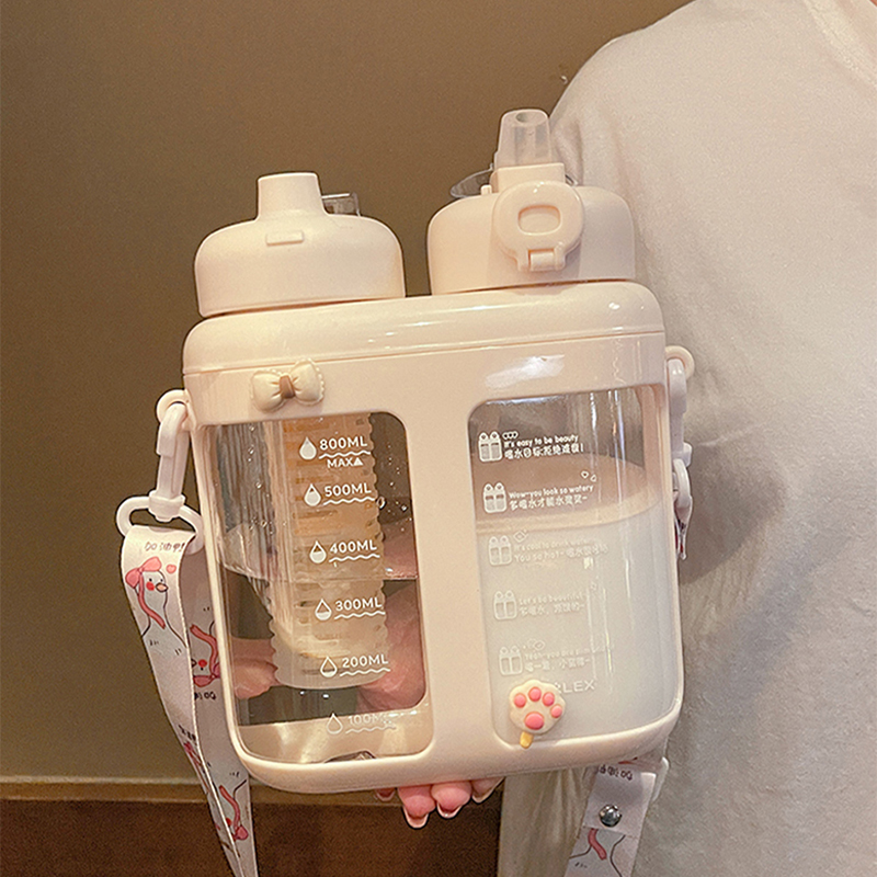 Water Purification Straw - Tasse à eau en plastique à