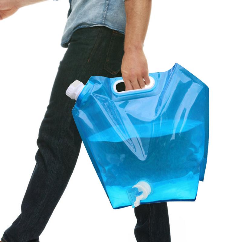 Water Bag Collapsible - Sac à eau pliable portable pour