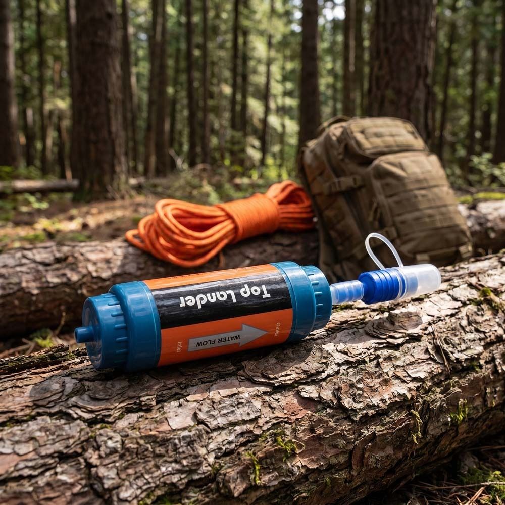 Mini Paille Filtrante Purifica - Water Purification Straw avis et prix