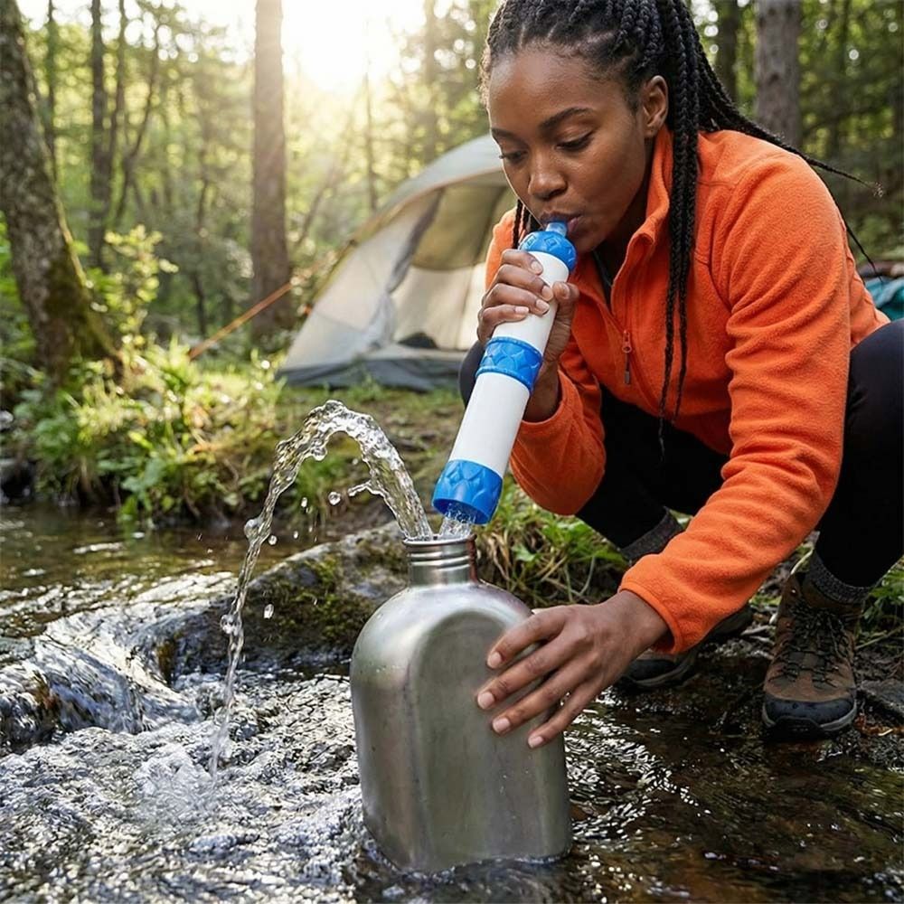 Mini Paille Filtrante Purifica - Water Purification Straw avis et prix