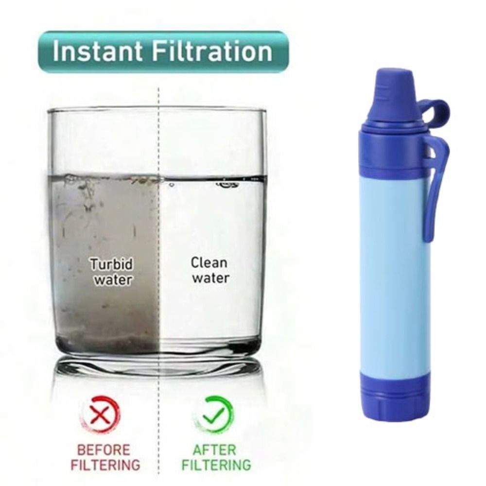 Mini Paille Filtrante Purifica - Water Purification Straw avis et prix